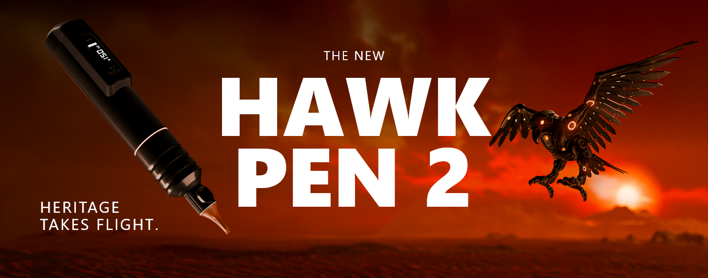 HAWK Pen 2 | The next gen of award-winning tattoo pen
